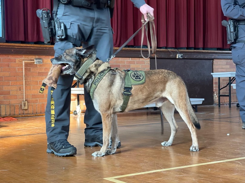 CSW 2023 Career Day! The NYS Police's Canine Unit Hosted an Assembly